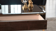Plaza Coffee Table (Plaza Walnut) - Lara FurnitureCoffee Table