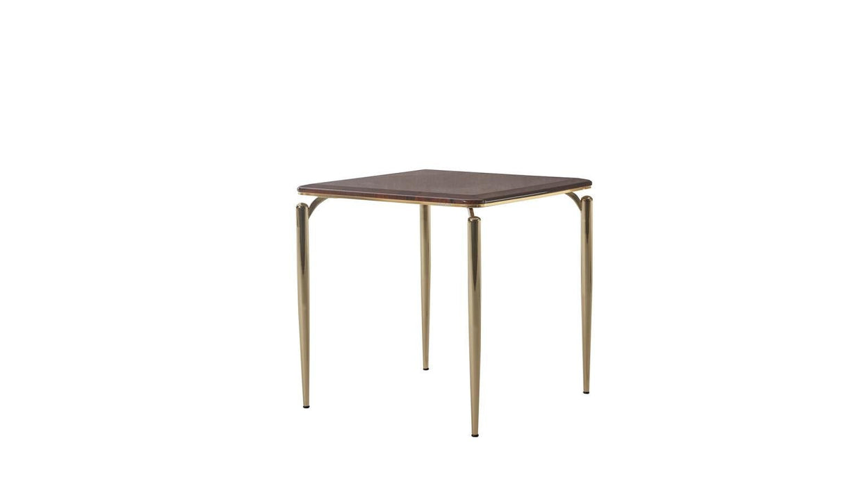 Plaza Side Table (Plaza Walnut) - Gate FurnitureEnd Table