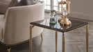 Plaza Side Table (Plaza Walnut) - Gate FurnitureEnd Table