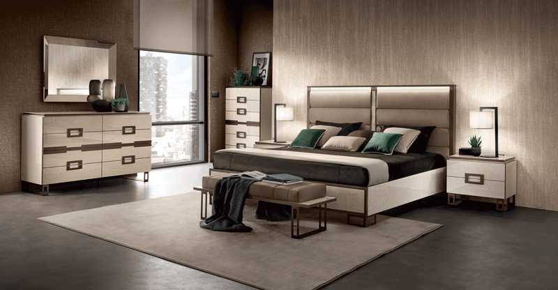 Poesia Double Dresser / Mirror SET - p13603