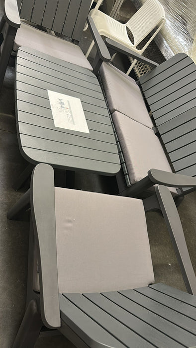 Polypropylene Lounge Set (Chair & Sofa & Coffee Table)