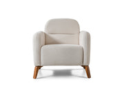 Polo Chair in Cream - 200-ST-POL-FLORIA 04-B