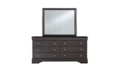 Pompei Metallic Grey Mirror - POMPEI-METALLIC GREY-MR - Lara Furniture
