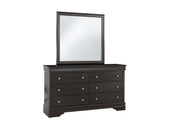 Pompei Metallic Grey Mirror - POMPEI-METALLIC GREY-MR - Lara Furniture