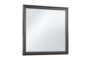 Pompei Metallic Grey Mirror - POMPEI-METALLIC GREY-MR - Lara Furniture