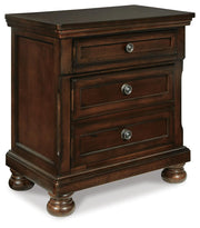 Porter Queen Panel Bed, Dresser, Mirror and 2 Nightstands - B697B52