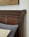 Porter Rustic Brown Footboard Storage Sleigh Platform Bedroom Set - Gate FurnitureBedroom Set