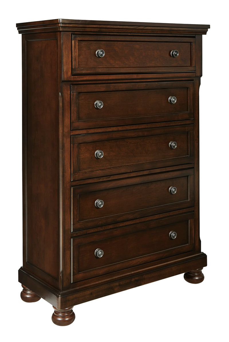 Porter Rustic Brown Panel Bedroom Set - Gate FurnitureBedroom Set