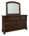Porter Rustic Brown Panel Bedroom Set - Gate FurnitureBedroom Set