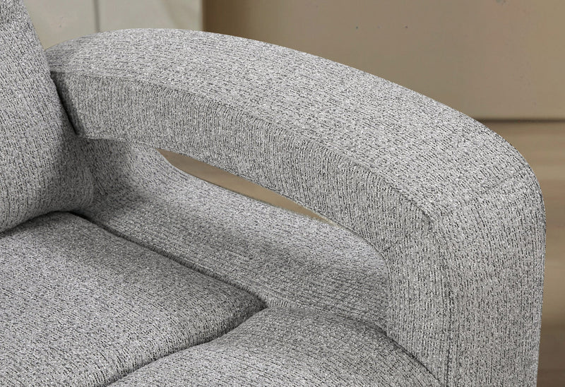 U6611 Grey 15 Pwr Rec Sofa/Pwr Console Rec Loveseat/Power Recliner - U6611-GREY 15-PRS/PCRLS/PR