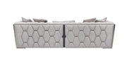 Prag 101" Wide Tuxedo Arm Sofa - Sofas