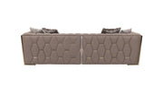 Prag 101" Wide Tuxedo Arm Sofa - Sofas