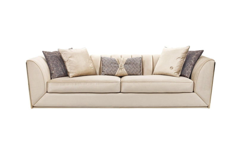 Prag 101" Wide Tuxedo Arm Sofa - Sofas