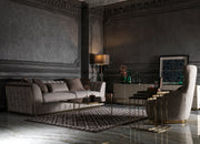 Prag 101" Wide Tuxedo Arm Sofa - Sofas