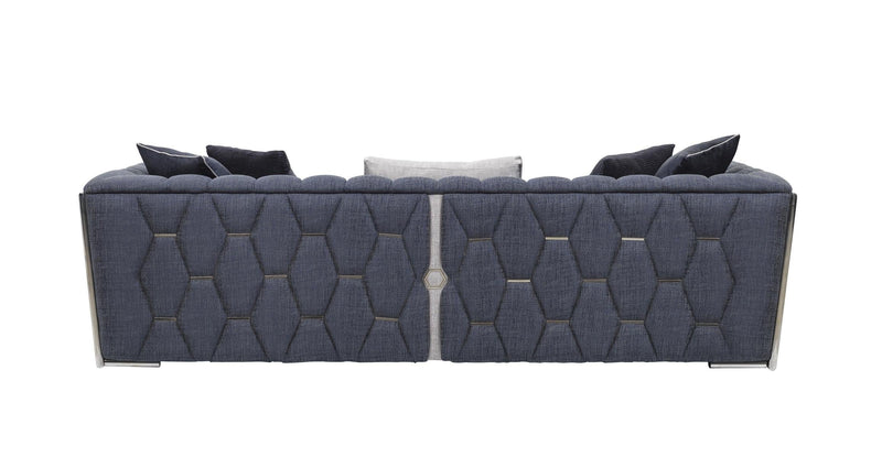 Prag 101" Wide Tuxedo Arm Sofa - Sofas
