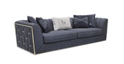 Prag 101" Wide Tuxedo Arm Sofa - Sofas