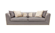 Prag 101" Wide Tuxedo Arm Sofa - Sofas