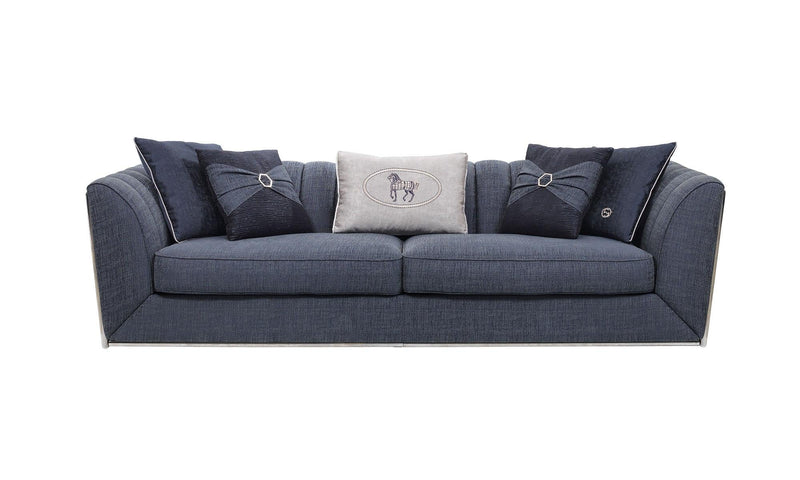 Prag 101" Wide Tuxedo Arm Sofa - Sofas
