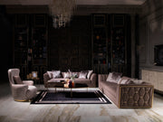 Prag 101" Wide Tuxedo Arm Sofa - Sofas