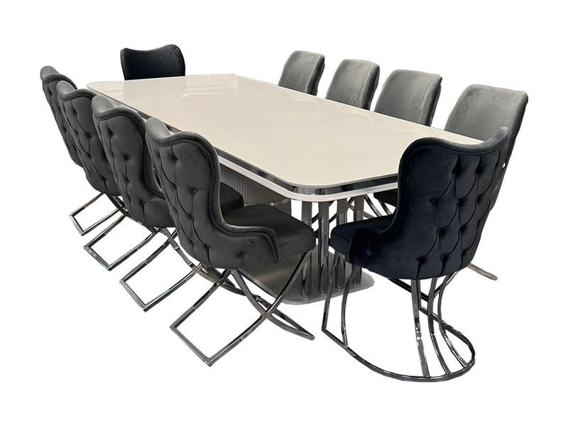 Pragka 12 Person Dining Room Set - Dining Room Sets