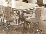 Pragka 20" Wide Tufted Dining Chair - Dining Chairs