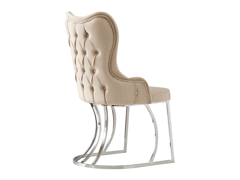 Pragka 20" Wide Tufted Dining Chair - Dining Chairs