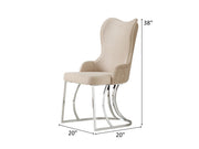 Pragka 20" Wide Tufted Dining Chair - Dining Chairs