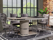 Pragka 20" Wide Tufted Dining Chair - Dining Chairs