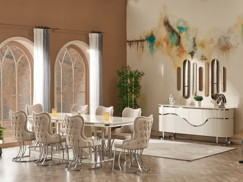 Pragka 6 Person Dining Room Set - Dining Room Sets
