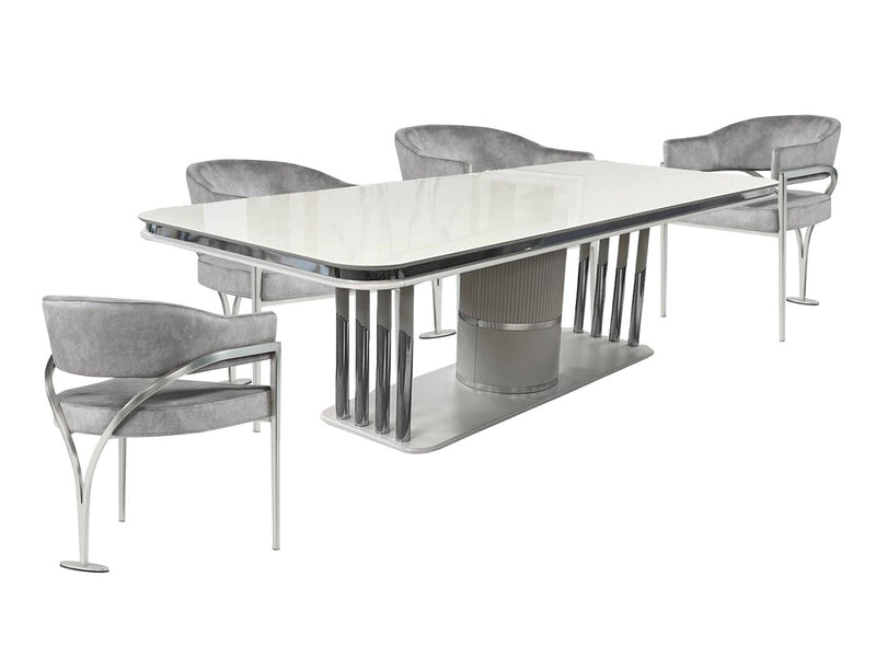 Pragka Madelyn 6 - 8 - 10 - 12 Person Dining Room Set - Dining Room Sets