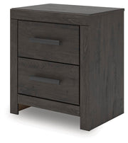 Prendonea Charcoal Nightstand - B3789-92
