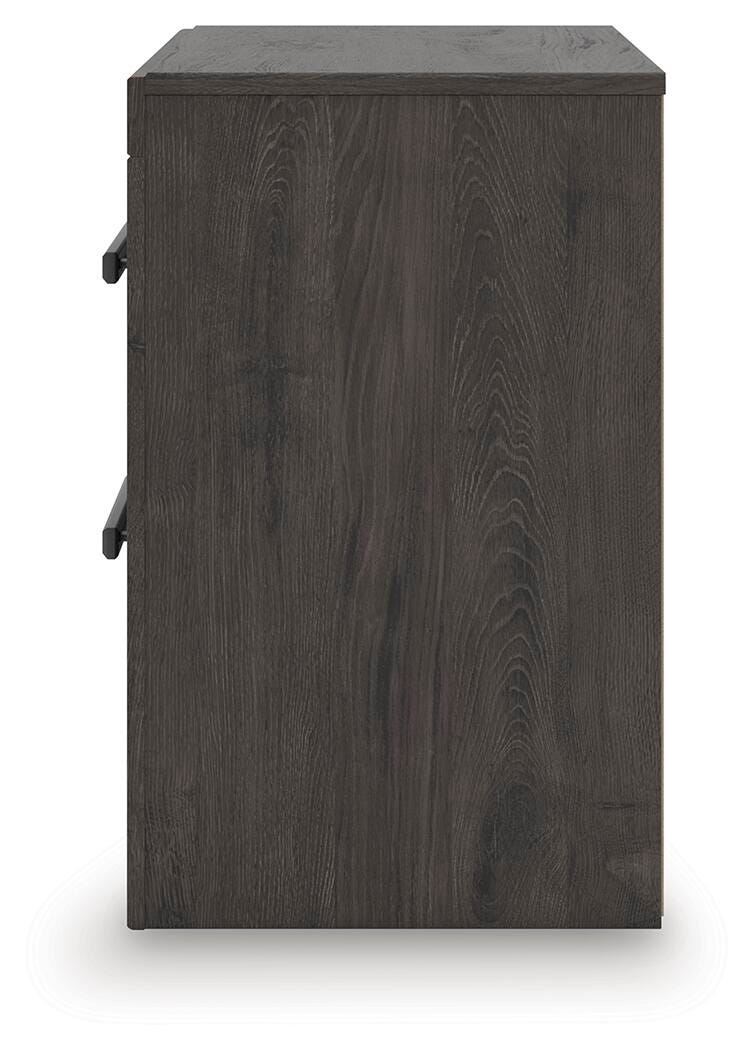 Prendonea Charcoal Nightstand - B3789-92