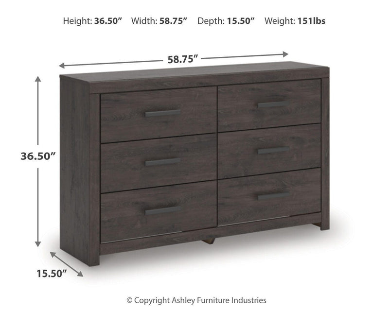 Prendonea Dresser and Nightstand - B3789B15