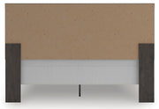Prendonea King Panel Bed and 2 Nightstands - B3789B14