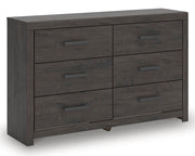 Prendonea King Panel Bed, Dresser and 2 Nightstands - B3789B13