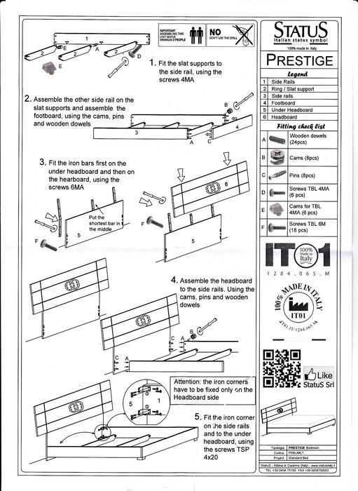 Prestige Deluxe Bedroom Set - Lara Furniture