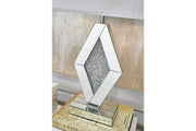 Prunella Silver Finish Table Lamp - Lara FurnitureTable Lamp