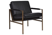 Puckman Black Accent Chair - Lara FurnitureAccent Chair