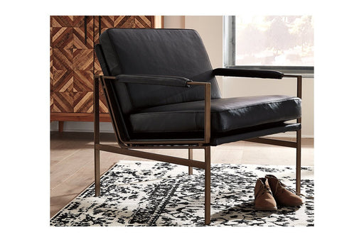 Puckman Black Accent Chair - Gate FurnitureAccent Chair
