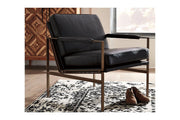 Puckman Black Accent Chair - Lara FurnitureAccent Chair