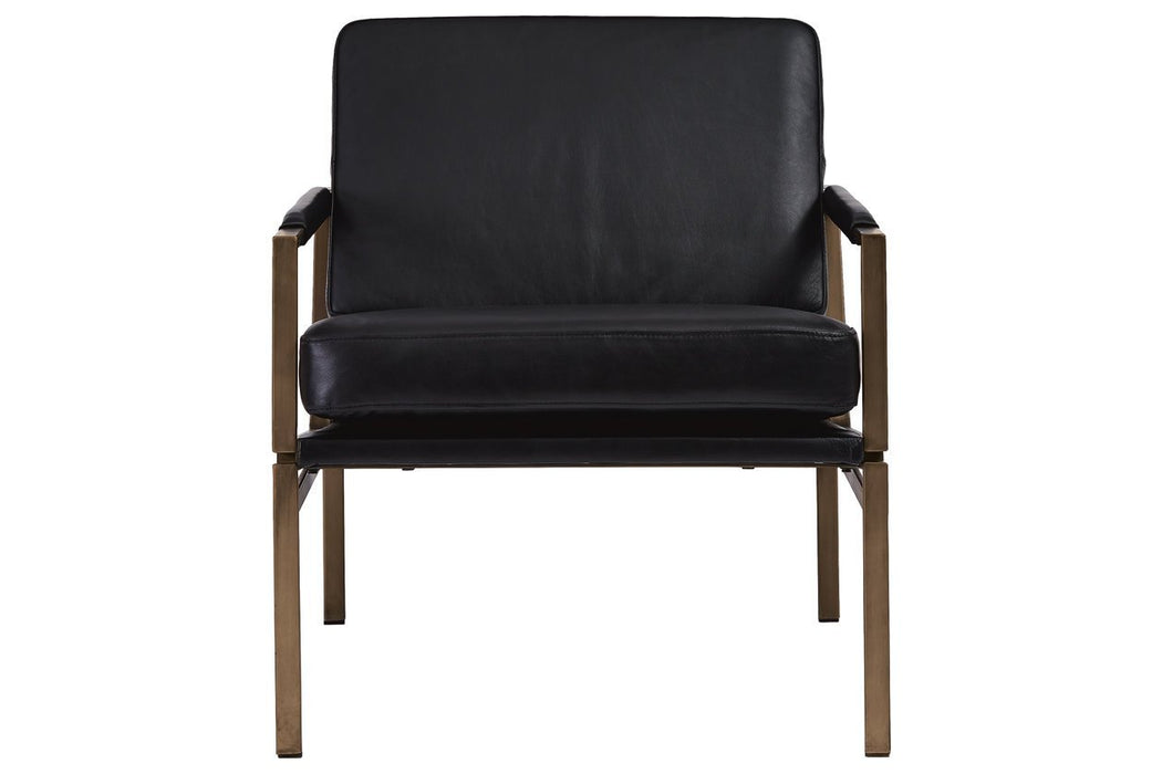 Puckman Black Accent Chair - Gate FurnitureAccent Chair