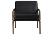 Puckman Black Accent Chair - Lara FurnitureAccent Chair