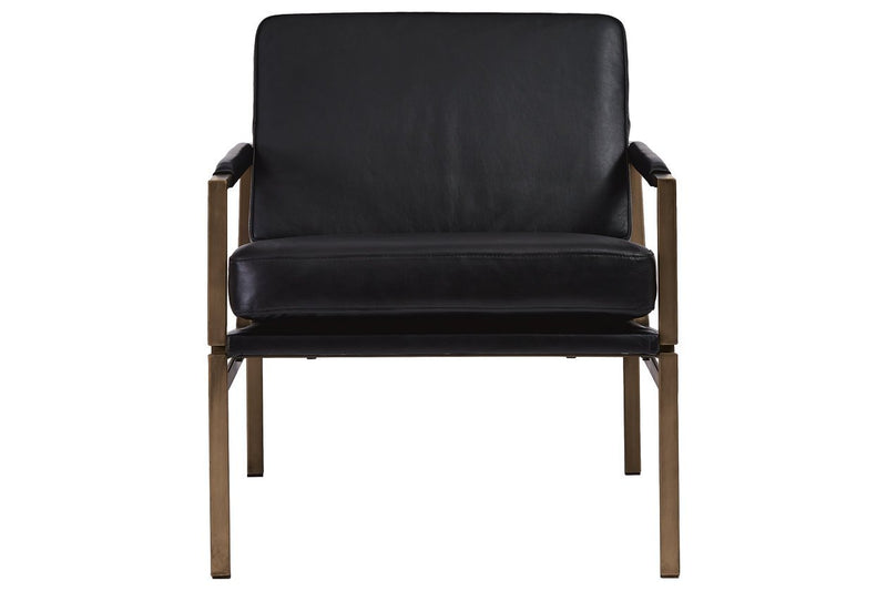 Puckman Black Accent Chair - Lara FurnitureAccent Chair