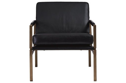 Puckman Black Accent Chair - Lara FurnitureAccent Chair