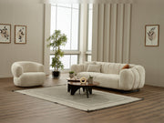 Puffy Swivel Chair in White - 200-SIM-PUF-ERATO01-B