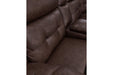 Punch Up Walnut 6 - Piece Power Reclining Sectional - Gate FurniturePower Reclining Sectional