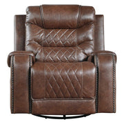 Putnam Brown Reclining Living Room Set - Lara FurnitureLiving Room Set