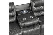 Putnam Gray Reclining Living Room Set - Lara FurnitureLiving Room Set