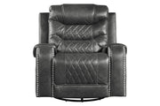 Putnam Gray Reclining Living Room Set - Lara FurnitureLiving Room Set