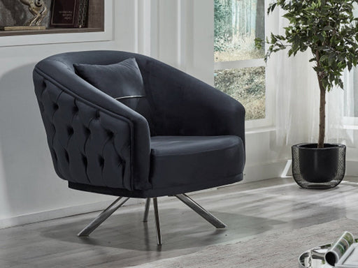 Puzzle 33" Wide Tufted Armchair - Accent Chairs
